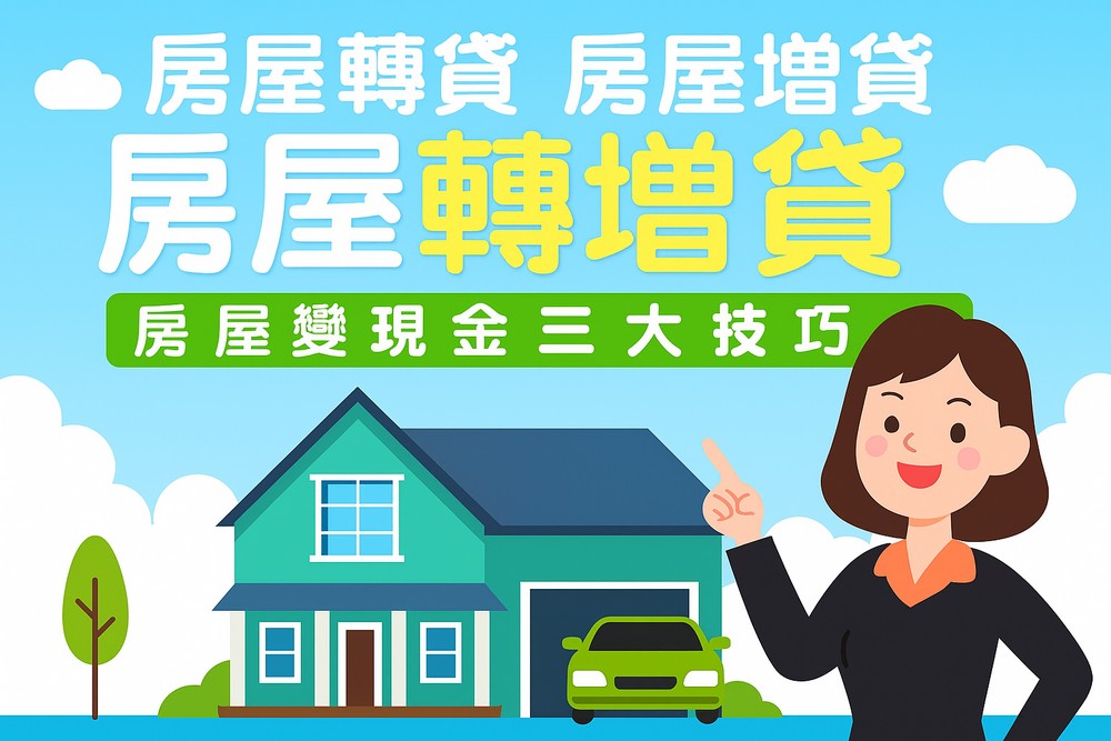 房屋增貸、轉貸、轉增貸條件與推薦